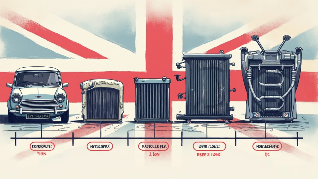 Radiators: Then vs. Now